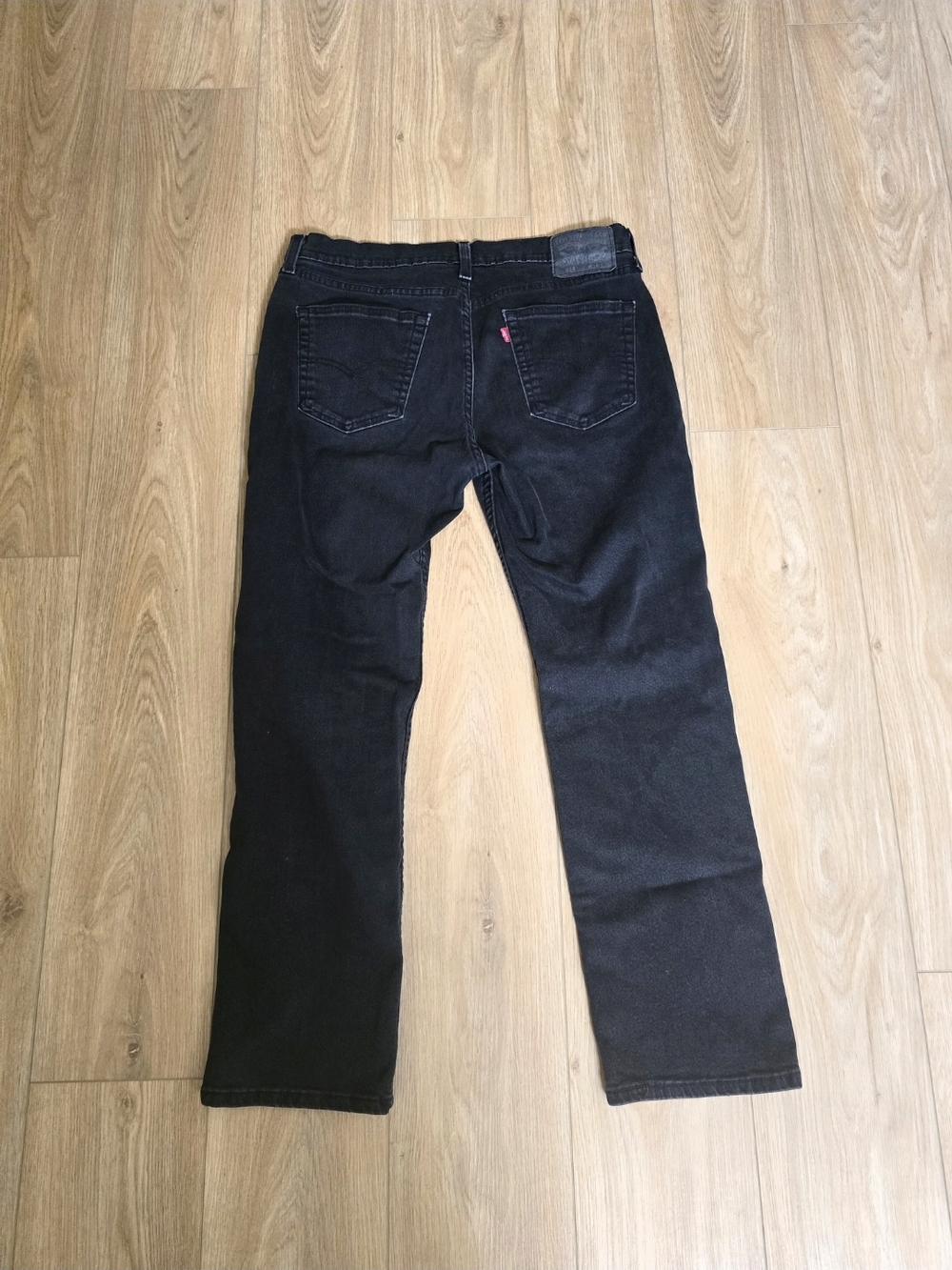 Levi's Men's Black Straight Jeans 34 X 30 - Picture 2 of 4